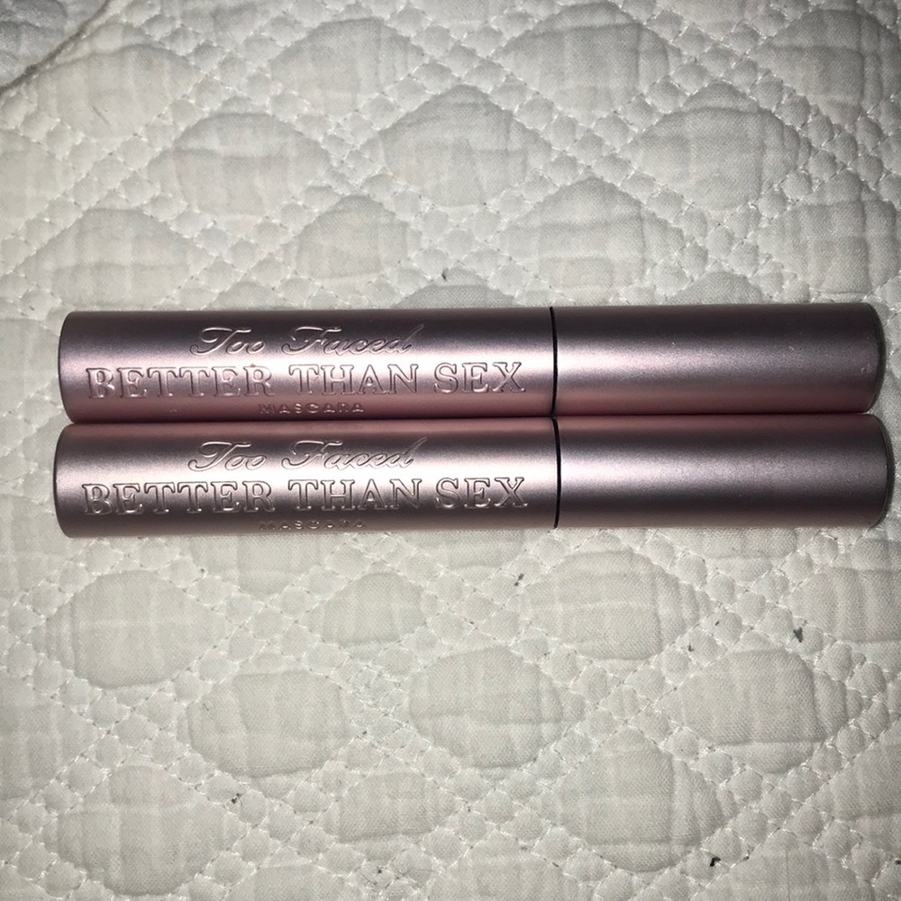 two full sized better than sex mascaras